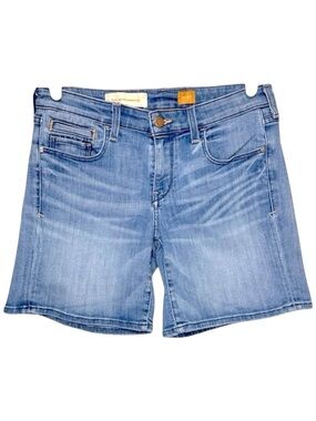 Anthropologie Pilcro Denim Bermuda Shorts Size 27 Coastal Casual
